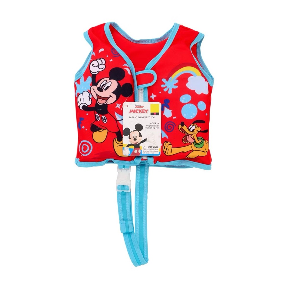 Bestway Disney Junior Mickey & Friends Children's Fabric Swim Vest Small/Medium